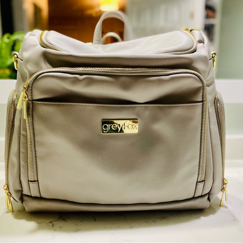 Grey Fox Diaper Bag